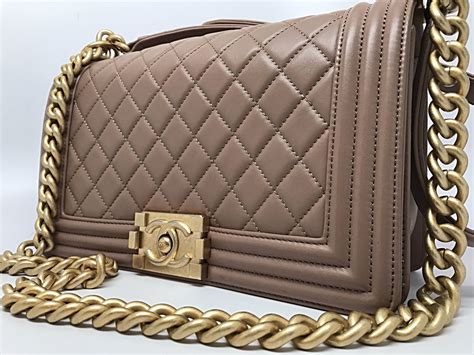 boy chanel beige|chanel boyfriend bag small.